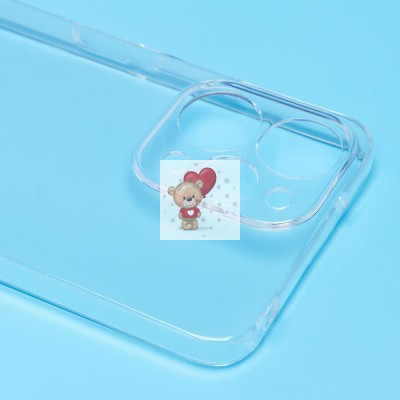 Чехол-накладка для Xiaomi Redmi 12 (прозрачный) - Ultra Slim