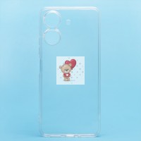 Чехол-накладка для Xiaomi Redmi 13C 4G (прозрачный) - Ultra Slim