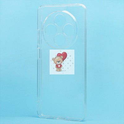 Чехол-накладка для Xiaomi Redmi 14C 4G (прозрачный) - Ultra Slim