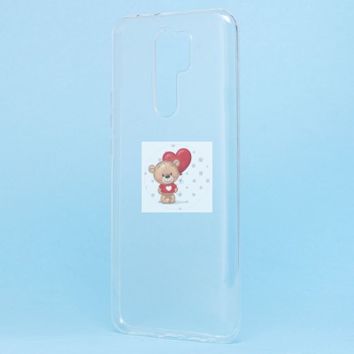 Чехол-накладка для Xiaomi Redmi 9 (прозрачный) - Ultra Slim