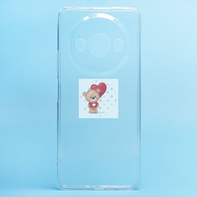 Чехол-накладка для Xiaomi Redmi A3 (прозрачный) - Ultra Slim Чехол-накладка для Xiaomi Redmi A3 (прозрачный) - Ultra Slim