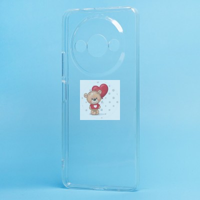 Чехол-накладка для Xiaomi Redmi A3 (прозрачный) - Ultra Slim