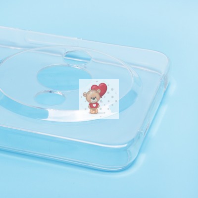 Чехол-накладка для Xiaomi Redmi A3 (прозрачный) - Ultra Slim