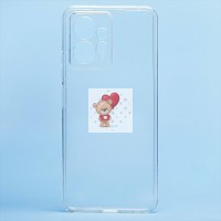 Чехол-накладка для Xiaomi Redmi Note 12 4G (прозрачный) - Ultra Slim