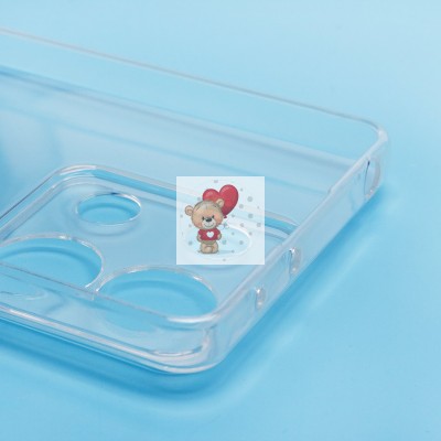 Чехол-накладка для Xiaomi Redmi Note 13 5G Global (прозрачный) - Ultra Slim