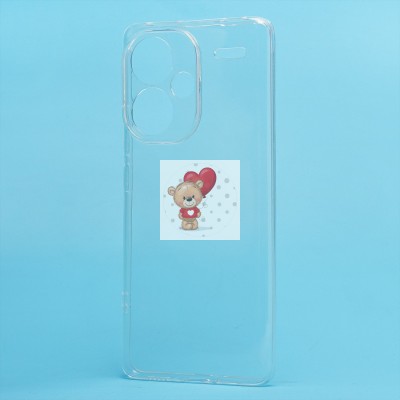 Чехол-накладка для Xiaomi Redmi Note 13 Pro 5G (прозрачный) - Ultra Slim Чехол-накладка для Xiaomi Redmi Note 13 Pro 5G (прозрачный) - Ultra Slim