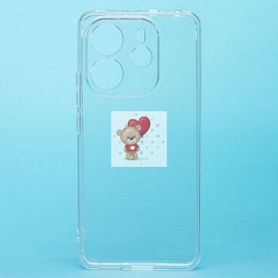 Чехол-накладка для Xiaomi Redmi Note 14 4G (прозрачный) - Ultra Slim Чехол-накладка для Xiaomi Redmi Note 14 4G (прозрачный) - Ultra Slim