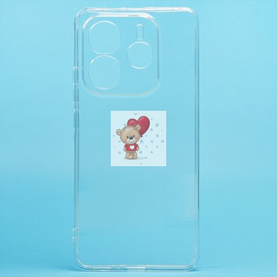 Чехол-накладка для Xiaomi Redmi Note 14 5G Global (прозрачный) - Ultra Slim Чехол-накладка для Xiaomi Redmi Note 14 5G Global (прозрачный) - Ultra Slim