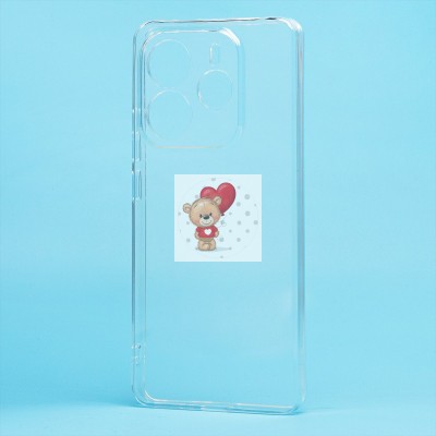 Чехол-накладка для Xiaomi Redmi Note 14 5G Global (прозрачный) - Ultra Slim