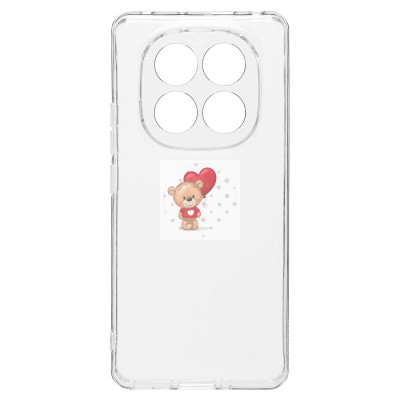 Чехол-накладка для Xiaomi Redmi Note 14 Pro 4G (прозрачный) - Ultra Slim Чехол-накладка для Xiaomi Redmi Note 14 Pro 4G (прозрачный) - Ultra Slim