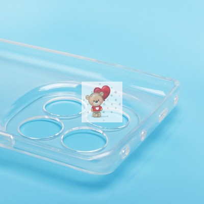 Чехол-накладка для Xiaomi Redmi Note 14 Pro 5G Global (прозрачный) - Ultra Slim