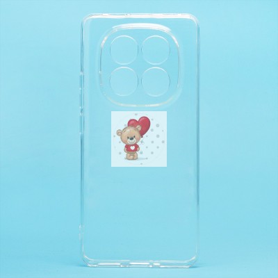 Чехол-накладка для Xiaomi Redmi Note 14 Pro+ (прозрачный) - Ultra Slim Чехол-накладка для Xiaomi Redmi Note 14 Pro+ (прозрачный) - Ultra Slim