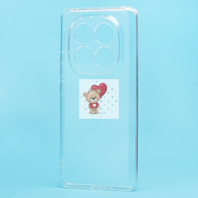 Чехол-накладка для Xiaomi Redmi Note 14 Pro+ (прозрачный) - Ultra Slim