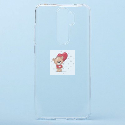 Чехол-накладка для Xiaomi Redmi Note 8 Pro (прозрачный) - Ultra Slim