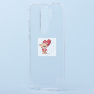 Чехол-накладка для Xiaomi Redmi Note 8 Pro (прозрачный) - Ultra Slim