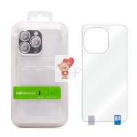 Чехол-накладка для Huawei nova 9 (противоударный) (прозрачный) SC278 с картхолдером