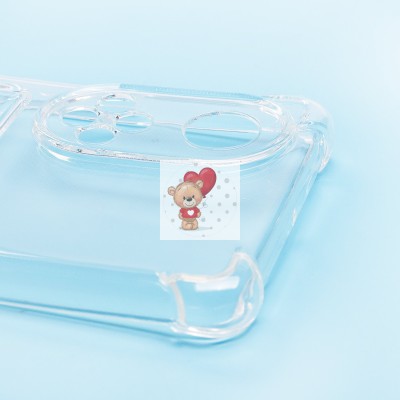 Чехол-накладка для Huawei nova 9 (противоударный) (прозрачный) SC278 с картхолдером