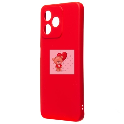 Чехол-накладка для Realme Note 50 (красный) Activ Activ Full Original Design