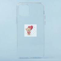 Чехол-накладка для Apple iPhone 11 (прозрачный) Activ ASC-101 Puffy 0.9мм