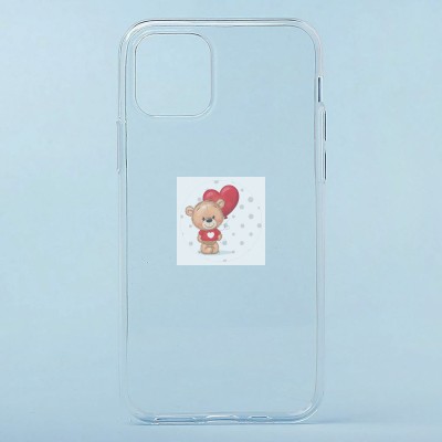 Чехол-накладка для Apple iPhone 11 (прозрачный) Activ ASC-101 Puffy 0.9мм Чехол-накладка для Apple iPhone 11 (прозрачный) Activ ASC-101 Puffy 0.9мм