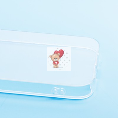 Чехол-накладка для Apple iPhone 13 mini (прозрачный) Activ ASC-101 Puffy 0.9мм