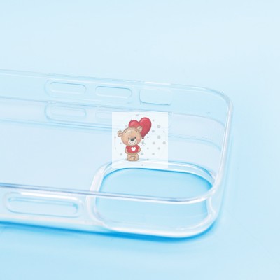 Чехол-накладка для Apple iPhone 13 mini (прозрачный) Activ ASC-101 Puffy 0.9мм