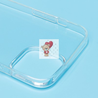 Чехол-накладка для Apple iPhone 13 Pro Max (прозрачный) Activ ASC-101 Puffy 0.9мм