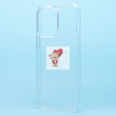 Чехол-накладка для Apple iPhone 13 Pro (прозрачный) Activ ASC-101 Puffy 0.9мм Чехол-накладка для Apple iPhone 13 Pro (прозрачный) Activ ASC-101 Puffy 0.9мм