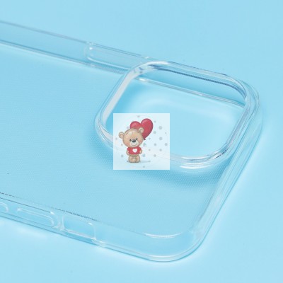 Чехол-накладка для Apple iPhone 13 Pro (прозрачный) Activ ASC-101 Puffy 0.9мм Чехол-накладка для Apple iPhone 13 Pro (прозрачный) Activ ASC-101 Puffy 0.9мм