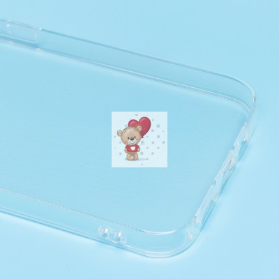 Чехол-накладка для Apple iPhone 13 Pro (прозрачный) Activ ASC-101 Puffy 0.9мм Чехол-накладка для Apple iPhone 13 Pro (прозрачный) Activ ASC-101 Puffy 0.9мм