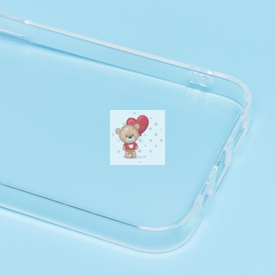 Чехол-накладка для Apple iPhone 13 Pro (прозрачный) Activ ASC-101 Puffy 0.9мм Чехол-накладка для Apple iPhone 13 Pro (прозрачный) Activ ASC-101 Puffy 0.9мм