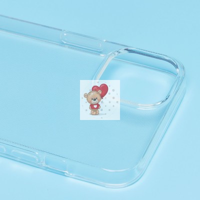 Чехол-накладка для Apple iPhone 13 (прозрачный) Activ ASC-101 Puffy 0.9мм Чехол-накладка для Apple iPhone 13 (прозрачный) Activ ASC-101 Puffy 0.9мм