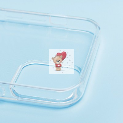 Чехол-накладка для Apple iPhone 14 Plus (прозрачный) Activ ASC-101 Puffy 0.9мм