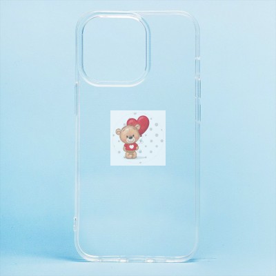 Чехол-накладка для Apple iPhone 14 Pro (прозрачный) Activ ASC-101 Puffy 0.9мм