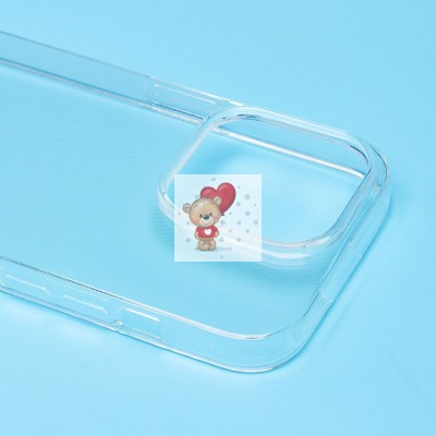 Чехол-накладка для Apple iPhone 15 Pro (прозрачный) Activ ASC-101 Puffy 0.9мм