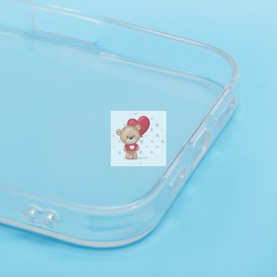 Чехол-накладка для Apple iPhone 16 Plus (прозрачный) Activ ASC-101 Puffy 0.9мм