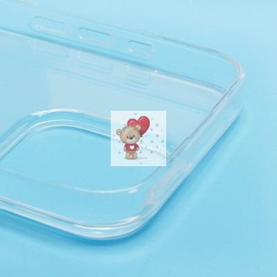 Чехол-накладка для Apple iPhone 16 Pro Max (прозрачный) Activ ASC-101 Puffy 0.9мм