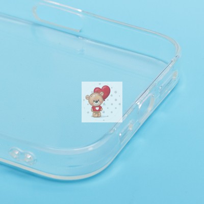 Чехол-накладка для Apple iPhone 16 Pro Max (прозрачный) Activ ASC-101 Puffy 0.9мм