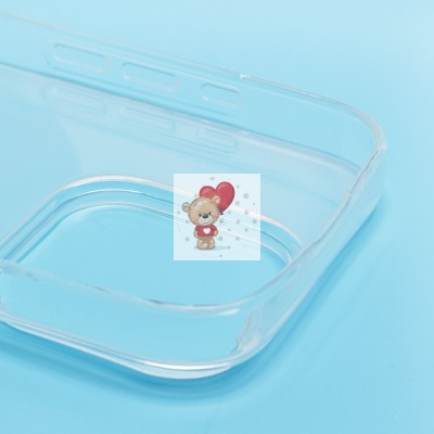 Чехол-накладка для Apple iPhone 16 Pro (прозрачный) Activ ASC-101 Puffy 0.9мм