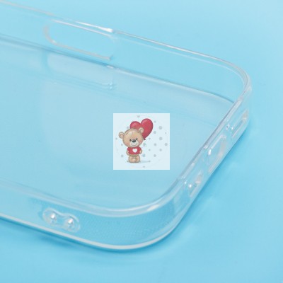 Чехол-накладка для Apple iPhone 16 Pro (прозрачный) Activ ASC-101 Puffy 0.9мм