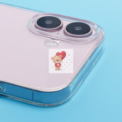 Чехол-накладка для Apple iPhone 16 (прозрачный) Activ ASC-101 Puffy 0.9мм Чехол-накладка для Apple iPhone 16 (прозрачный) Activ ASC-101 Puffy 0.9мм