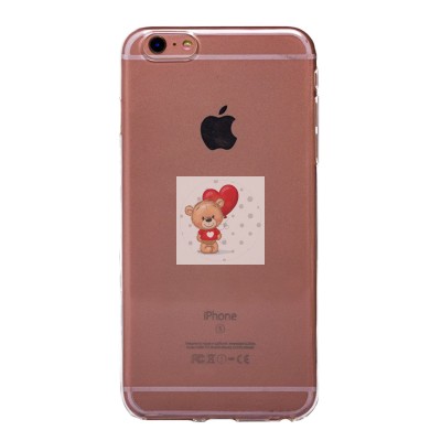 Чехол-накладка для Apple iPhone 6 Plus (прозрачный) Activ ASC-101 Puffy 0.9мм