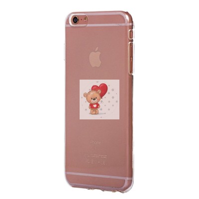 Чехол-накладка для Apple iPhone 6 Plus (прозрачный) Activ ASC-101 Puffy 0.9мм