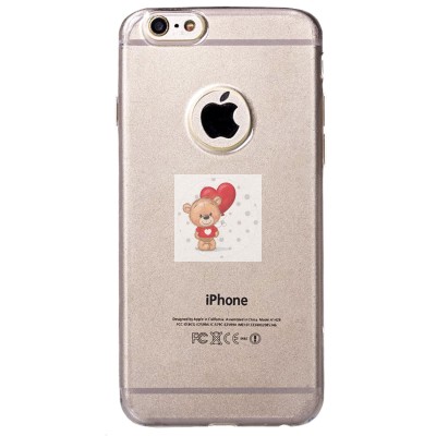 Чехол-накладка для Apple iPhone 6 (прозрачный) Activ ASC-101 Puffy 0.9мм