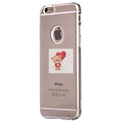 Чехол-накладка для Apple iPhone 6 (прозрачный) Activ ASC-101 Puffy 0.9мм