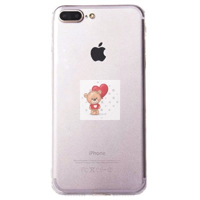 Чехол-накладка для Apple iPhone 7 Plus (прозрачный) Activ ASC-101 Puffy 0.9мм Чехол-накладка для Apple iPhone 7 Plus (прозрачный) Activ ASC-101 Puffy 0.9мм