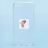 Чехол-накладка для Apple iPhone 7 (прозрачный) Activ ASC-101 Puffy 0.9мм