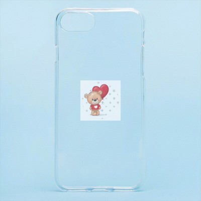 Чехол-накладка для Apple iPhone 7 (прозрачный) Activ ASC-101 Puffy 0.9мм Чехол-накладка для Apple iPhone 7 (прозрачный) Activ ASC-101 Puffy 0.9мм