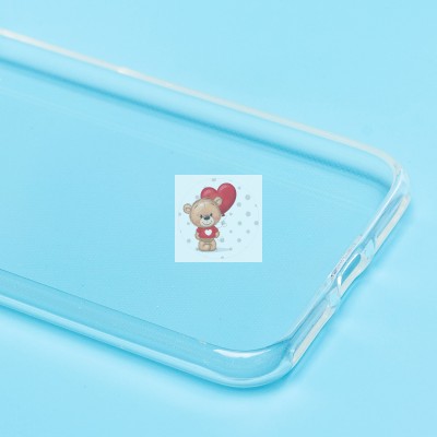 Чехол-накладка для Apple iPhone 7 (прозрачный) Activ ASC-101 Puffy 0.9мм