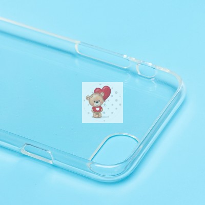 Чехол-накладка для Apple iPhone 7 (прозрачный) Activ ASC-101 Puffy 0.9мм